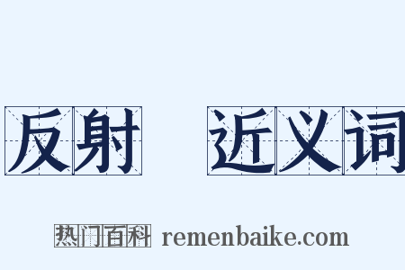 反射鏡近义词是什么意思的图片